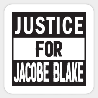 Justice For Jacob Blake BLM Sticker